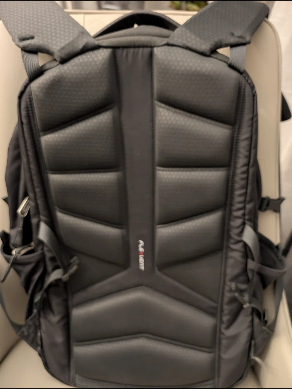 The North Face Surge Backpack - Durable Everyday Gray Pack w/ Multiple Pockets
